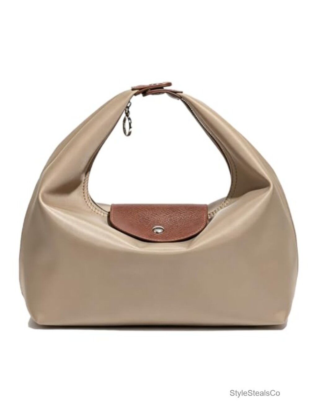 Nylon Crossbody Bag Mini Crescent Handbag 3-in-1 Purse